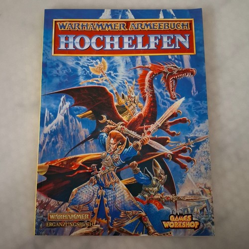 Warhammer armeebuch hochelfen - armeebuch,