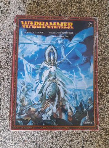 Warhammer high elf batalion - high,